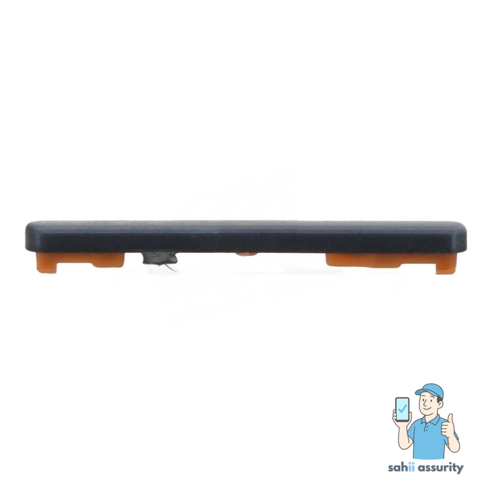 Volume Side Button Outer for Xiaomi Poco M4 Pro Black